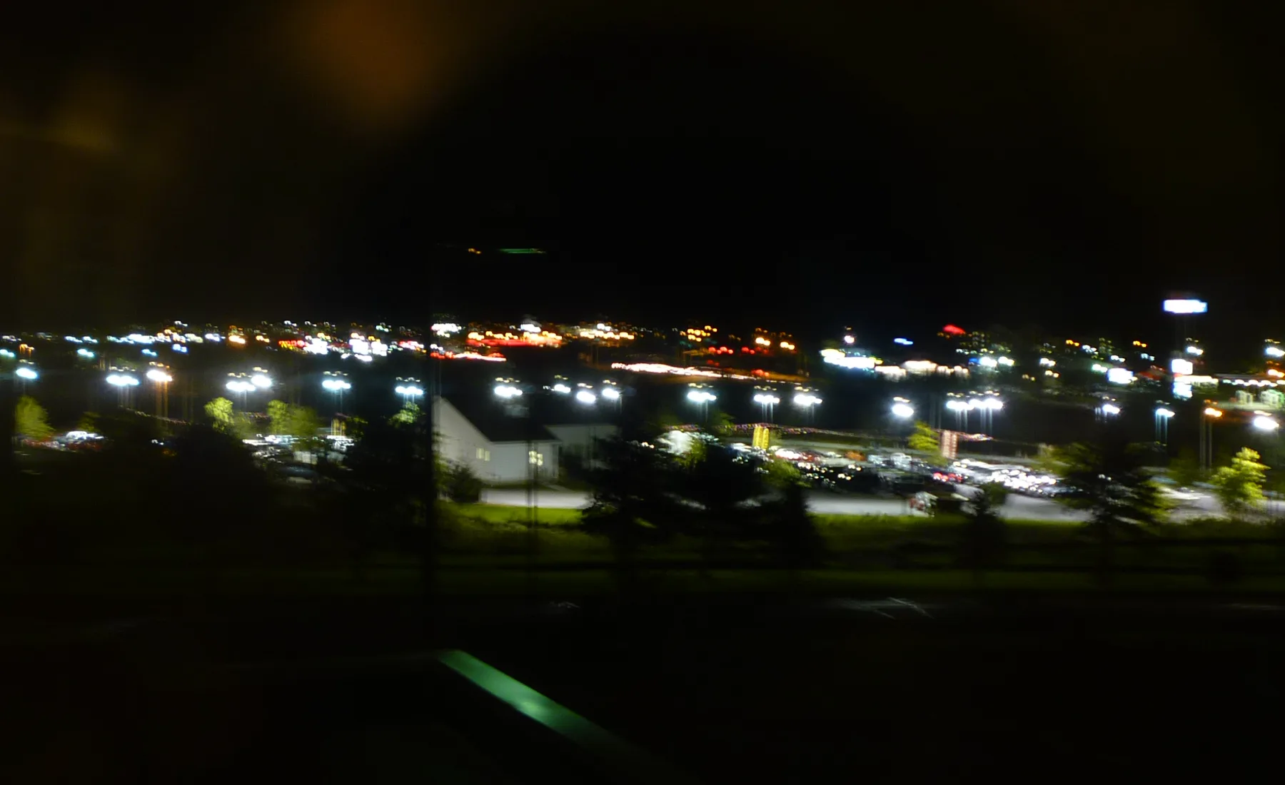 Bangor Maine viewed from the city
