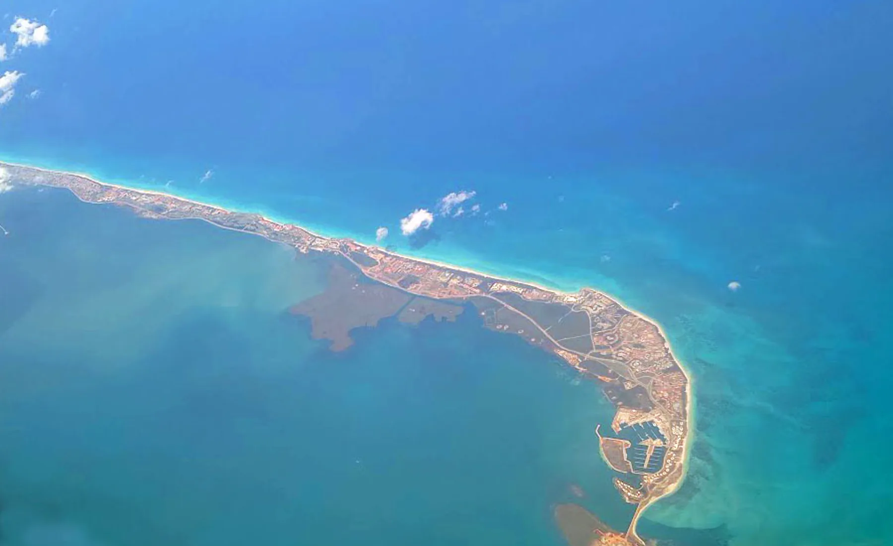 Varadero Cuba viewed from the city